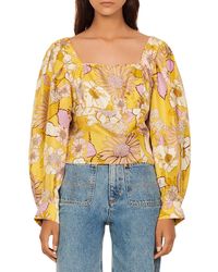 Sandro Blouses for Women - Up to 82% off | Lyst