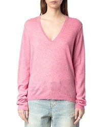 Zadig & Voltaire - Rivy Cashmere Sweater - Lyst