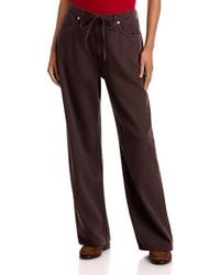 Rag & Bone - Phoebe Featherweight Drawstring High Rise Wide Leg Jeans - Lyst