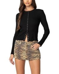 Edikted - Gladys Button Up Top - Lyst