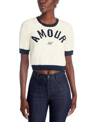 Cinq À Sept - Baye Amour Graphic Sweater - Lyst
