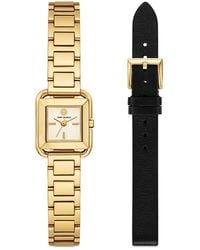 Tory Burch - The Kira Square Small Watch Gift Set, 18Mm X 18Mm - Lyst