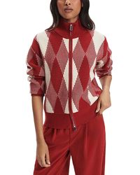 Varley - Karina Jacquard Knit Jacket - Lyst