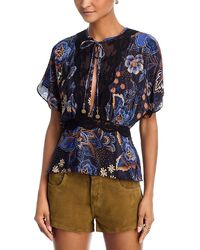 FARM Rio - Bouquet Blouse - Lyst