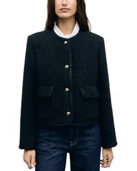Gerard Darel - Judye Tweed Button Front Jacket - Lyst