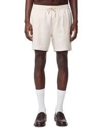 NN07 - Gregor 1454 Relaxed Fit Linen Shorts - Lyst