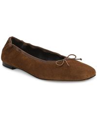 Vince - Darla Suede Ballet Flats - Lyst