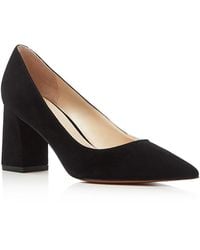 Marc Fisher - Zala Pointed Toe Block Heel Pumps - Lyst