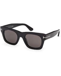 Tom Ford - Emma Square Sunglasses, 51Mm - Lyst