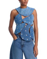 A.W.A.K.E. MODE - A. W.A. K.E. Mode Asymmetric Paneled Top - Lyst