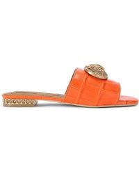 Kurt Geiger - Chelsea Flat Sandals - Lyst