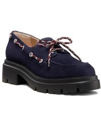 Stuart Weitzman - Hudson Suede Moccasins - Lyst
