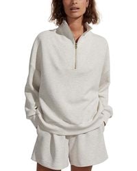 Varley - Hawley Half Zip Sweatshirt - Lyst