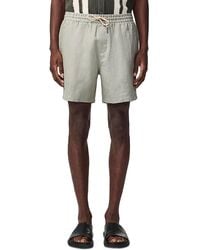 NN07 - Gregor 1454 Relaxed Fit Linen Shorts - Lyst