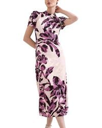 Phase Eight - Tilly Floral Burnout Midi Dress - Lyst