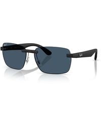 Ray-Ban - Rectangular Sunglasses, 59Mm - Lyst
