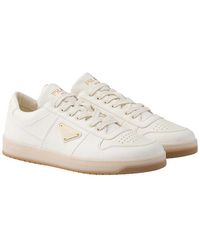 Prada - Downtown Nappa Leather Sneakers - Lyst