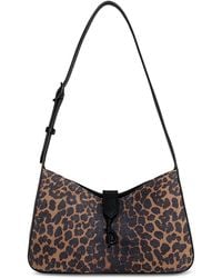 Rebecca Minkoff - Megan Small Printed Suede Shoulder Bag - Lyst
