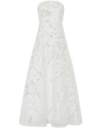 MILLY - Petunia Beaded Dream Sequin Gown - Lyst