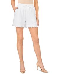 Cece - Pull On Ruffled Hem Shorts - Lyst
