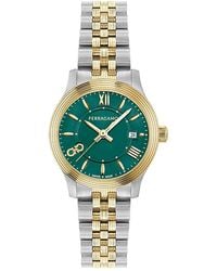 Ferragamo - Edge Skeleton Automatic Watch, 42Mm - Lyst