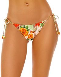 Agua Bendita - Alegria Ete Tassel Tie Bikini Bottom - Lyst
