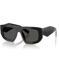 Prada - Pr Square Sunglasses, 53Mm - Lyst