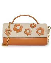 Lele Sadoughi - Mini Tabitha Floral Top Handle Bag - Lyst