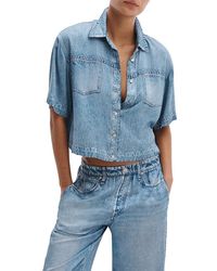 Rag & Bone - Miramar Slink Abby Top - Lyst