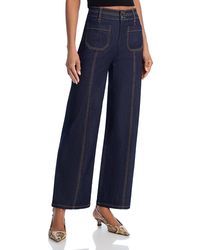 Cinq À Sept - Dorothea Wide Leg Jeans - Lyst