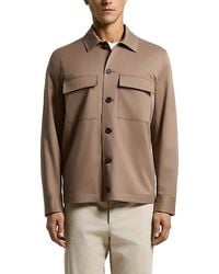 Peserico - Overshirt Jacket - Lyst