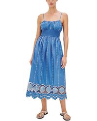 Rails - Murano Eyelet Midi Dress - Lyst
