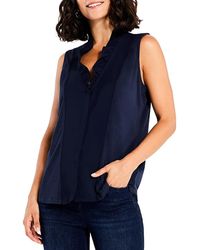 NIC+ZOE - Ruffled Around Tank - Lyst