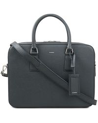 Sandro - Downtown Large Saffiano Leather Briefcase - Lyst
