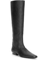 STAUD - Wally Flat Knee High Boot - Lyst