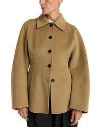 Rohe - Double Faced Sculptural Wool Blend Jacket - Lyst