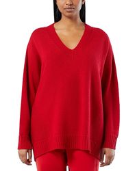 Marina Rinaldi - Sport 2A Uscita Sierra V Neck Sweater - Lyst