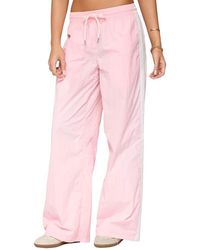 Edikted - Annabella Nylon Track Pants - Lyst