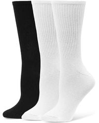 Hue - Must Have Crew Socks, Pack Of 3 - Lyst