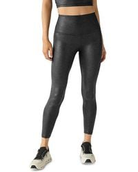 Beyond Yoga - Heather Rib High Waisted Midi Legging - Lyst