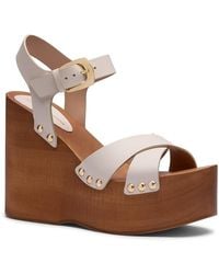 Stuart Weitzman - Kate Clog Sandals - Lyst