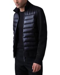 Mackage - Collin-R Nano Down Mixed Media Bomber Jacket - Lyst