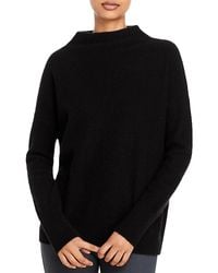 Vince - Boiled Cashmere Funnel Neck Sweater - Lyst