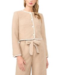 Cece - Contrast Patch Pocket Jacket - Lyst