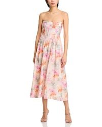 Bardot - Lola Corset Midi Dress - Lyst