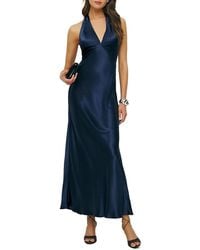 reformation daniela silk dress navy size 0 Reformation Petites Daniela Silk Dress by Reformation