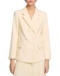 Sandro - Double Breasted Suit Jacket - Lyst
