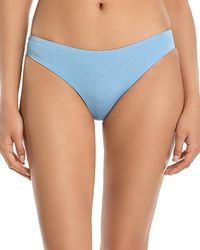 Aqua - Basic Bikini Bottom - Lyst