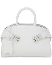 Ferragamo - Hug Soft Mini Leather Crossbody - Lyst