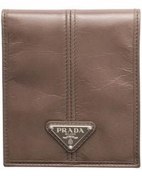 Prada - Leather Wallet - Lyst
